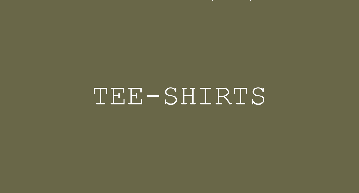Tee-shirts