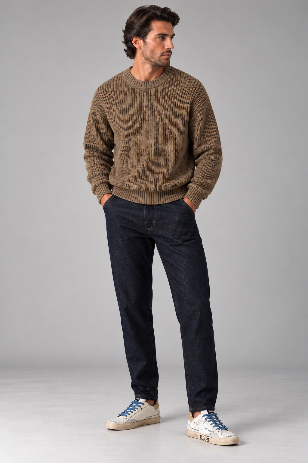Pull Antony Morato Tiger, coloris Beige