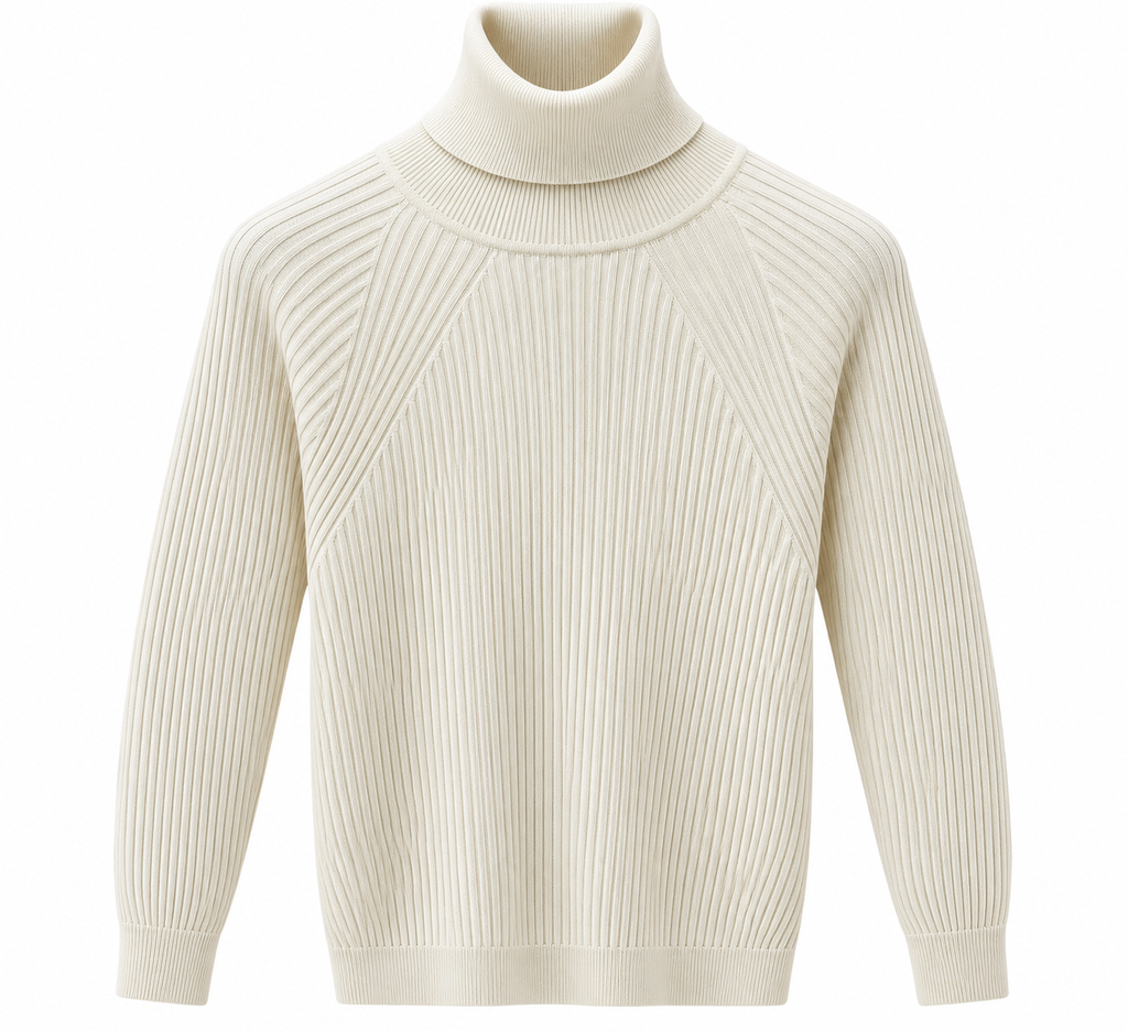 Col roulé Antony Morato Roland, coloris Blanc