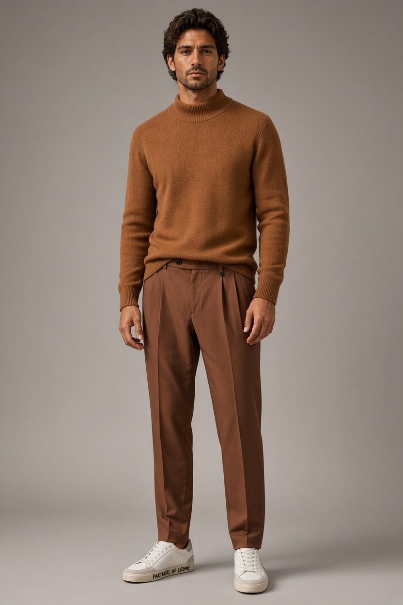 Pull Seinse Robinson, coloris Orange