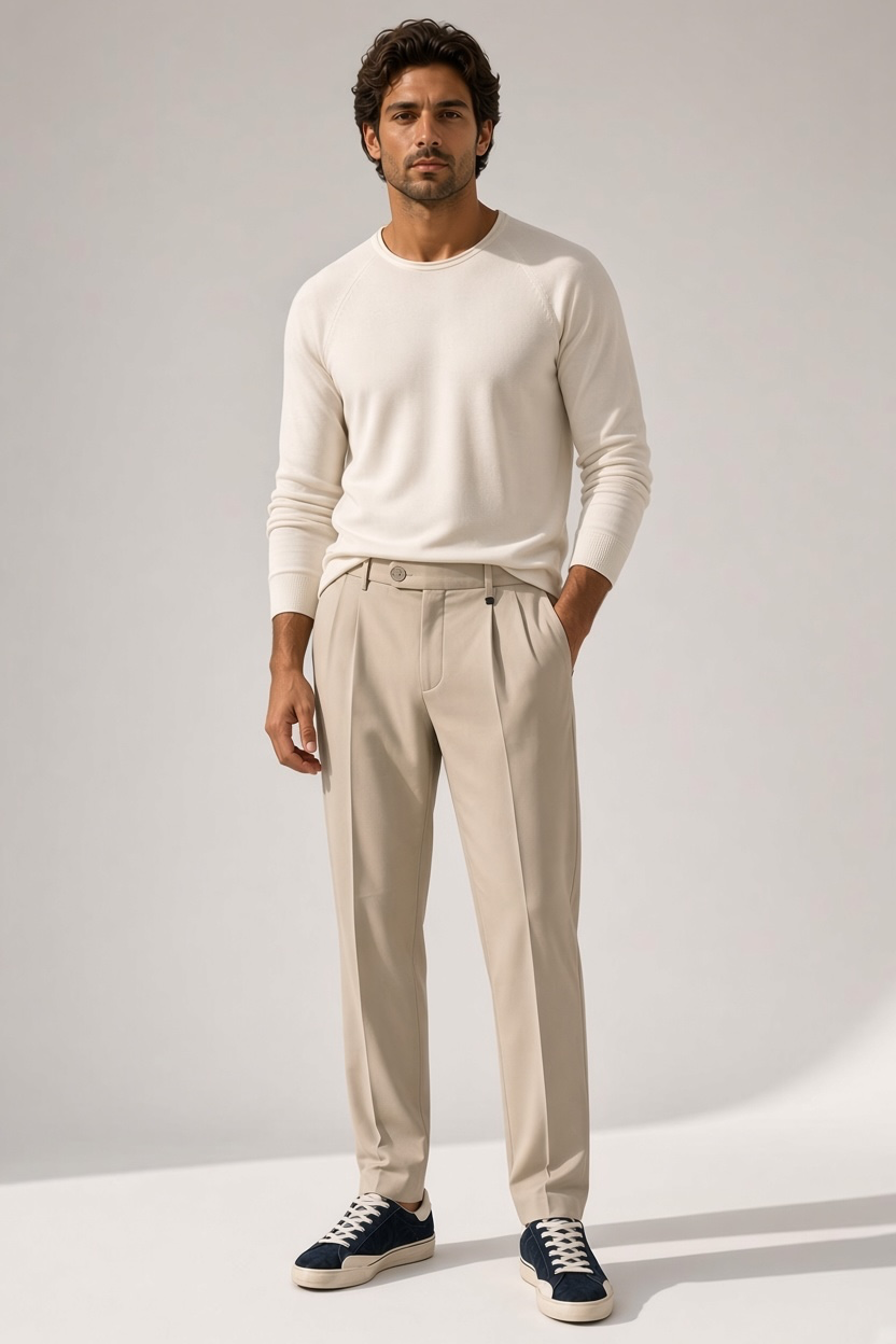 Pull Seinse Francis, coloris Blanc