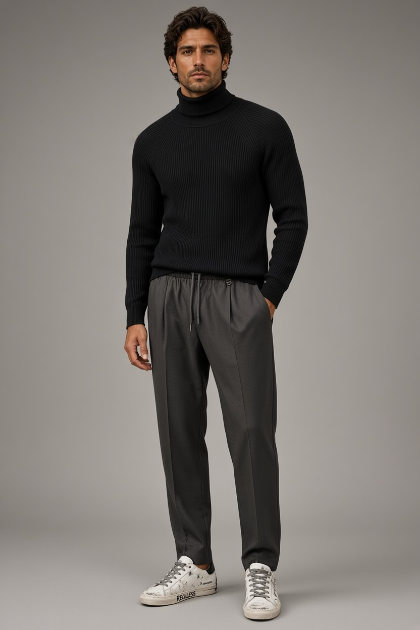 Col roulé Antony Morato Roland, coloris Noir