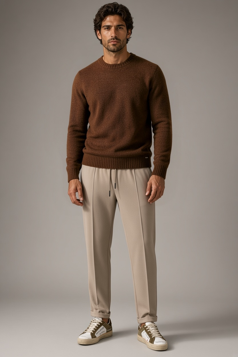 Pull Markup Olympe, coloris Marron